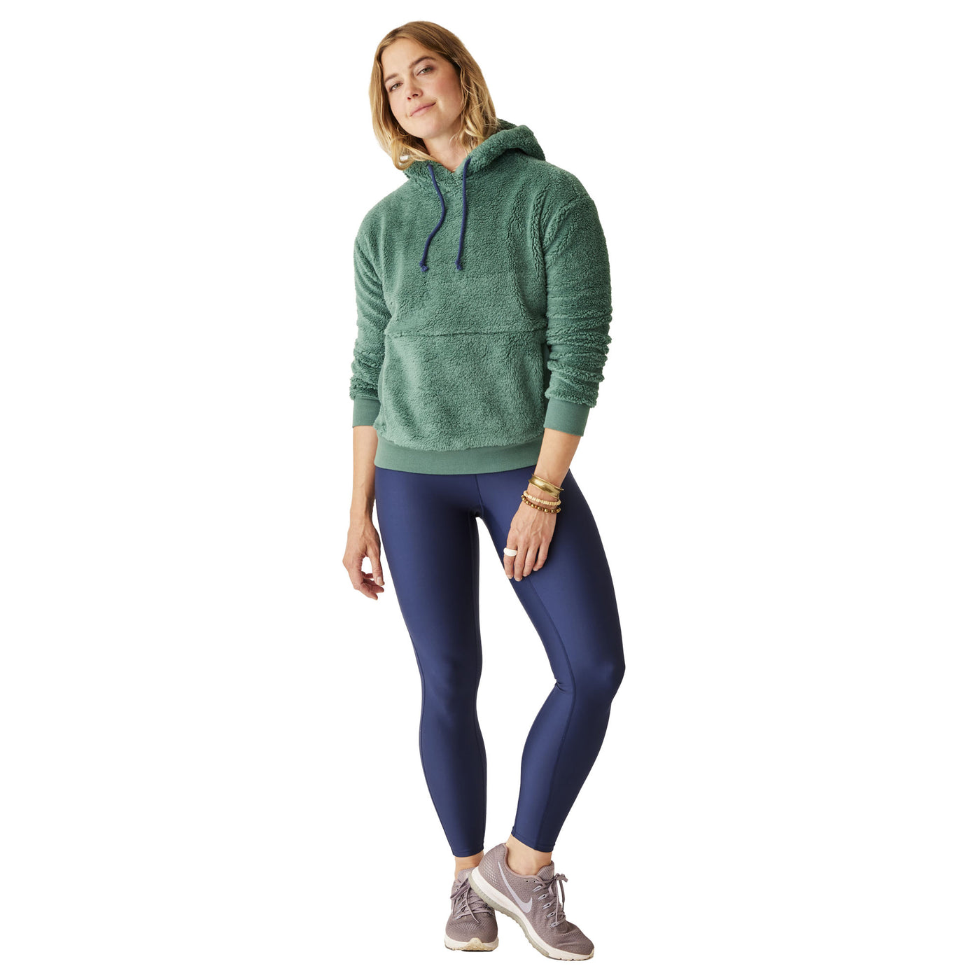 Carve Designs Women's Brie Sherpa Hoodie 2025 FOREST