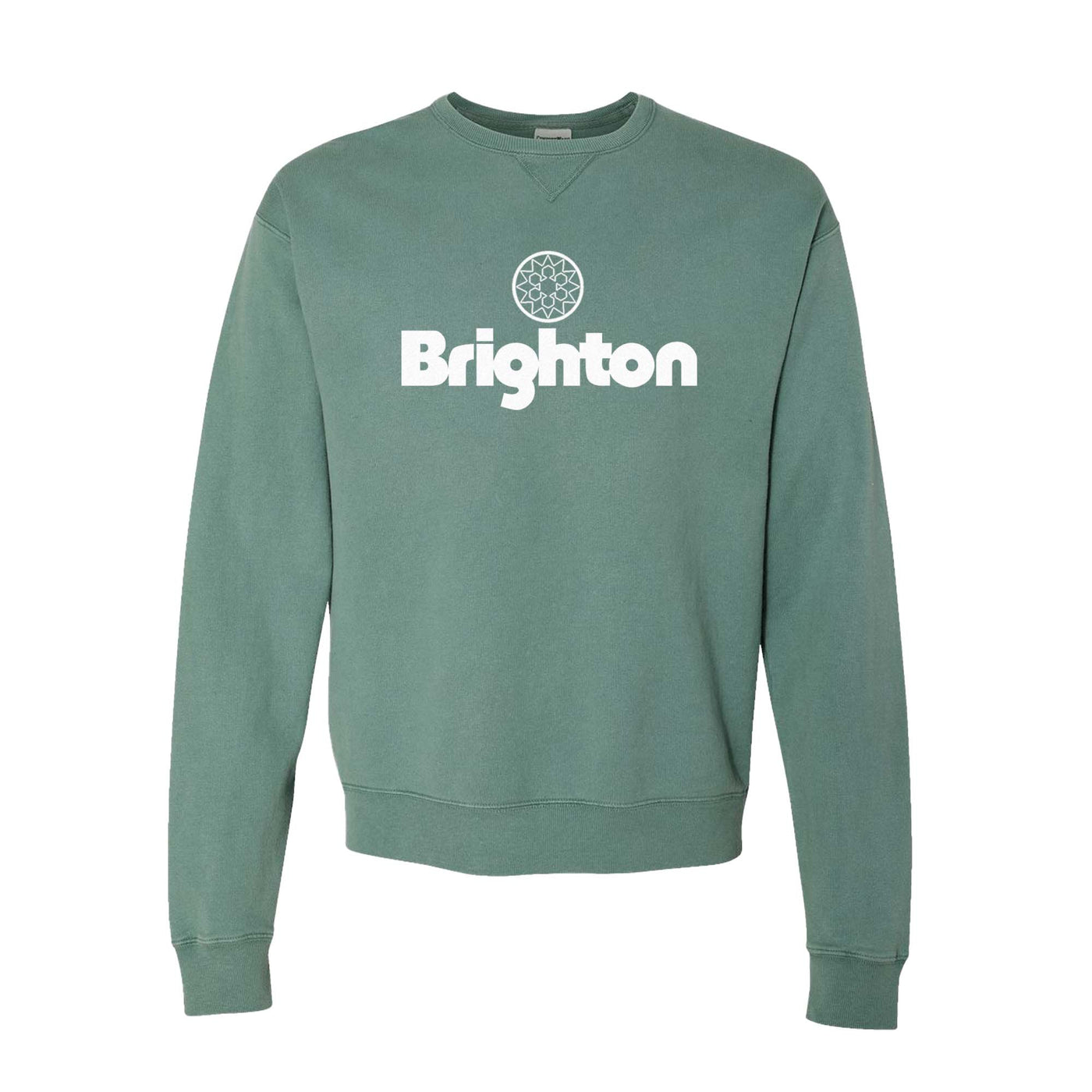 Brighton Comfort Wash Crew Sweatshirt 2024 CYPRESS