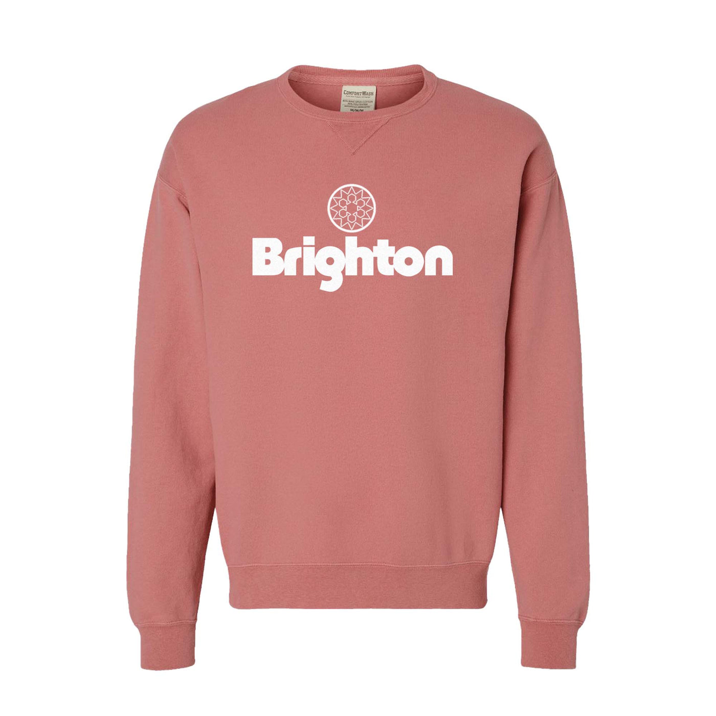 Brighton Comfort Wash Crew Sweatshirt 2024 MAUVE
