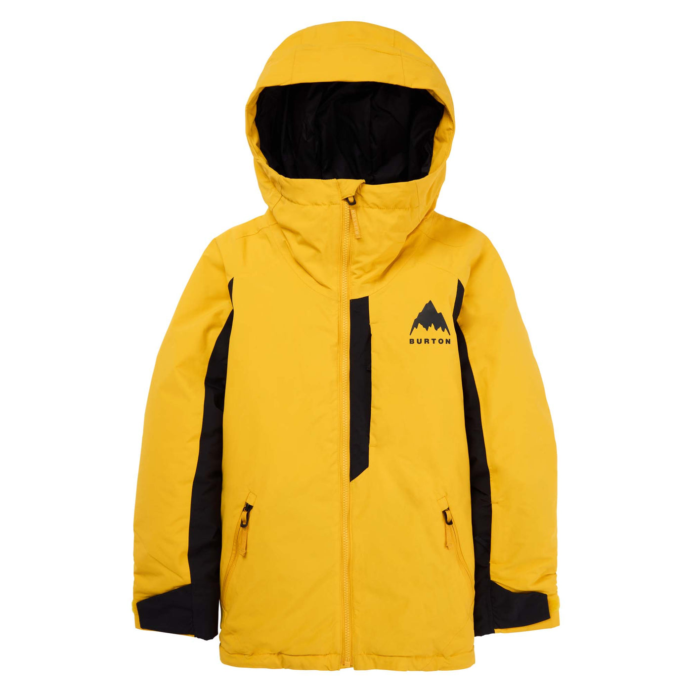 Burton Junior's Hillslope 2L Jacket 2025 GOLDENROD/TRUE BLACK