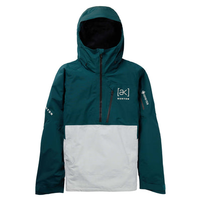 Burton Men's [ak] Velocity GORE-TEX Anorak 2025 DEEP EMERALD GREEN CLOUD