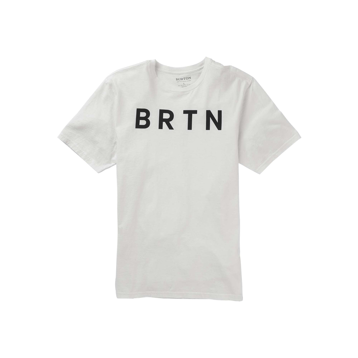 Burton Men's BRTN Short Sleeve T-Shirt 2025 STOUT WHITE