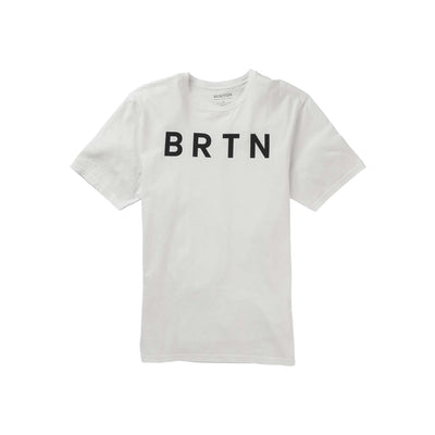 Burton Men's BRTN Short Sleeve T-Shirt 2025 STOUT WHITE