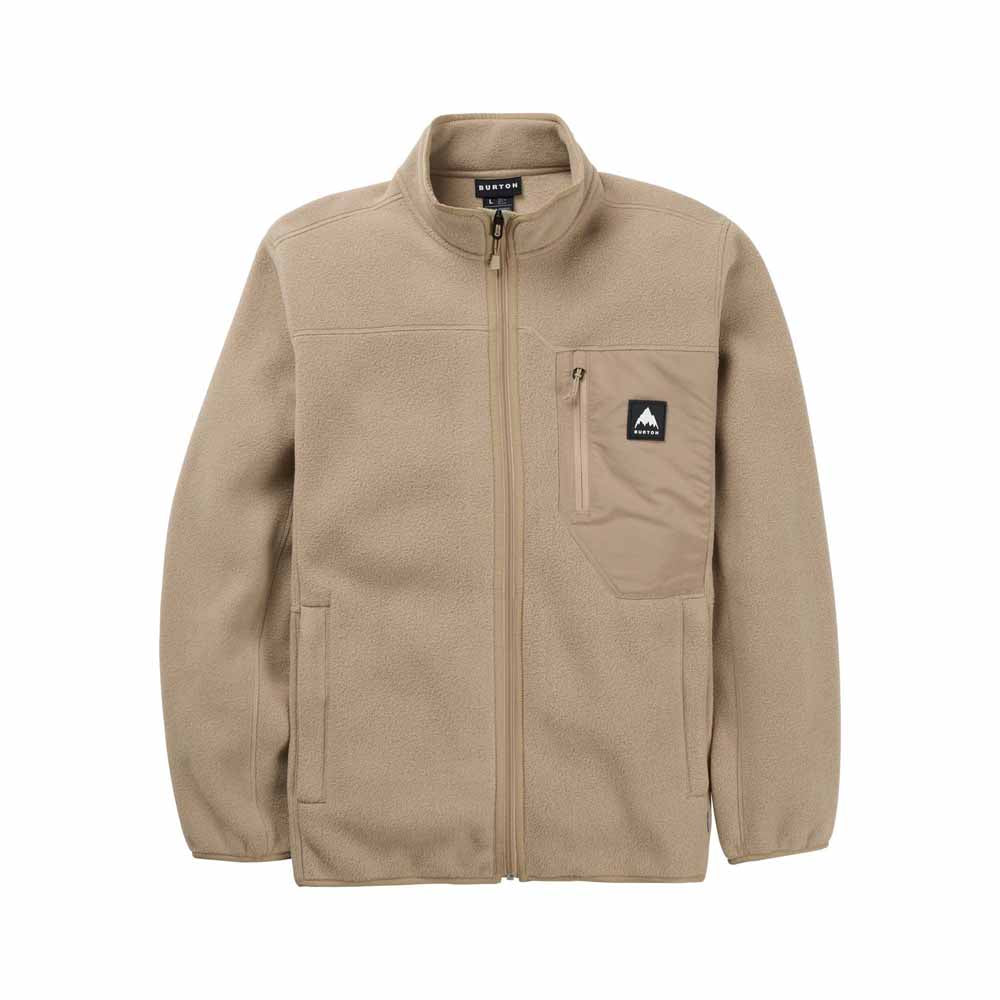 Burton Men's Cinder Full-Zip Fleece 2025 SUMMIT TAUPE