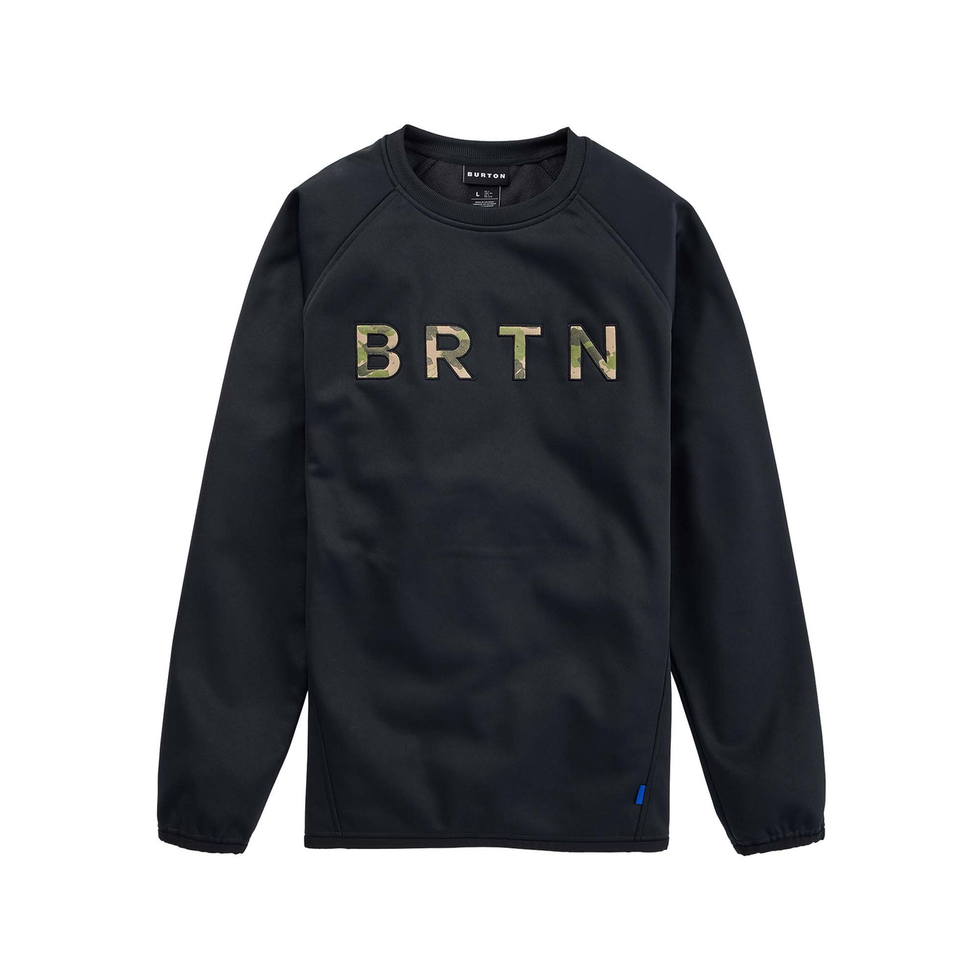 Burton Men's Crown Weatherproof Pullover Crewneck Fleece 2025 TRUE BLACK