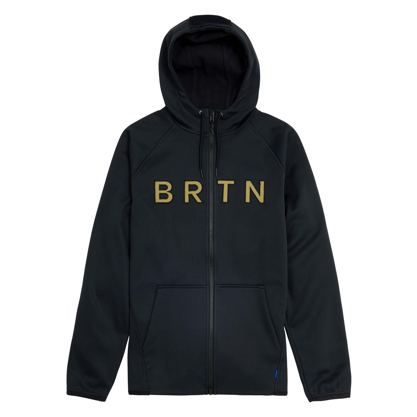 Burton Men's Crown Weatherproof Full-Zip Fleece 2025 TRUE BLACK