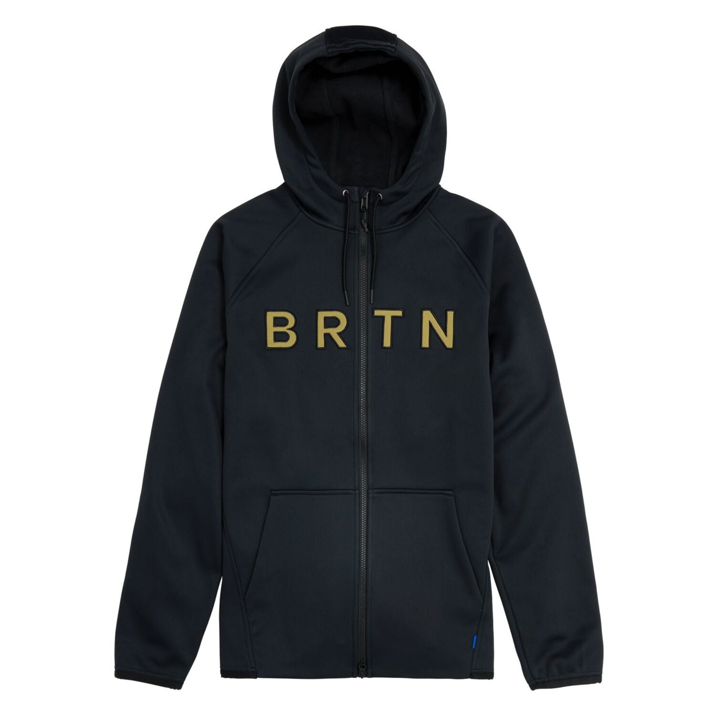 Burton Men's Crown Weatherproof Full-Zip Fleece 2024 TRUE  BLACK