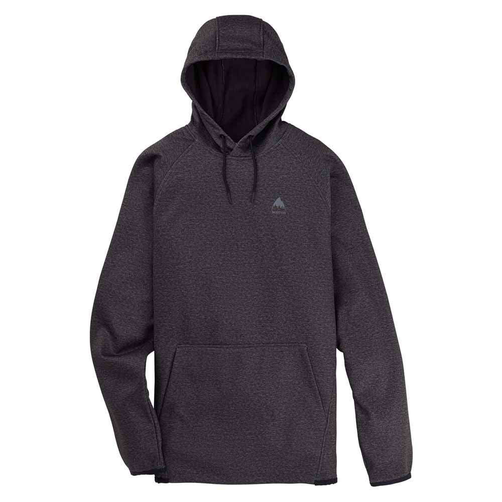 Burton Men's Crown Weatherproof Pullover Fleece 2025 TRUE BLACK HEATHER