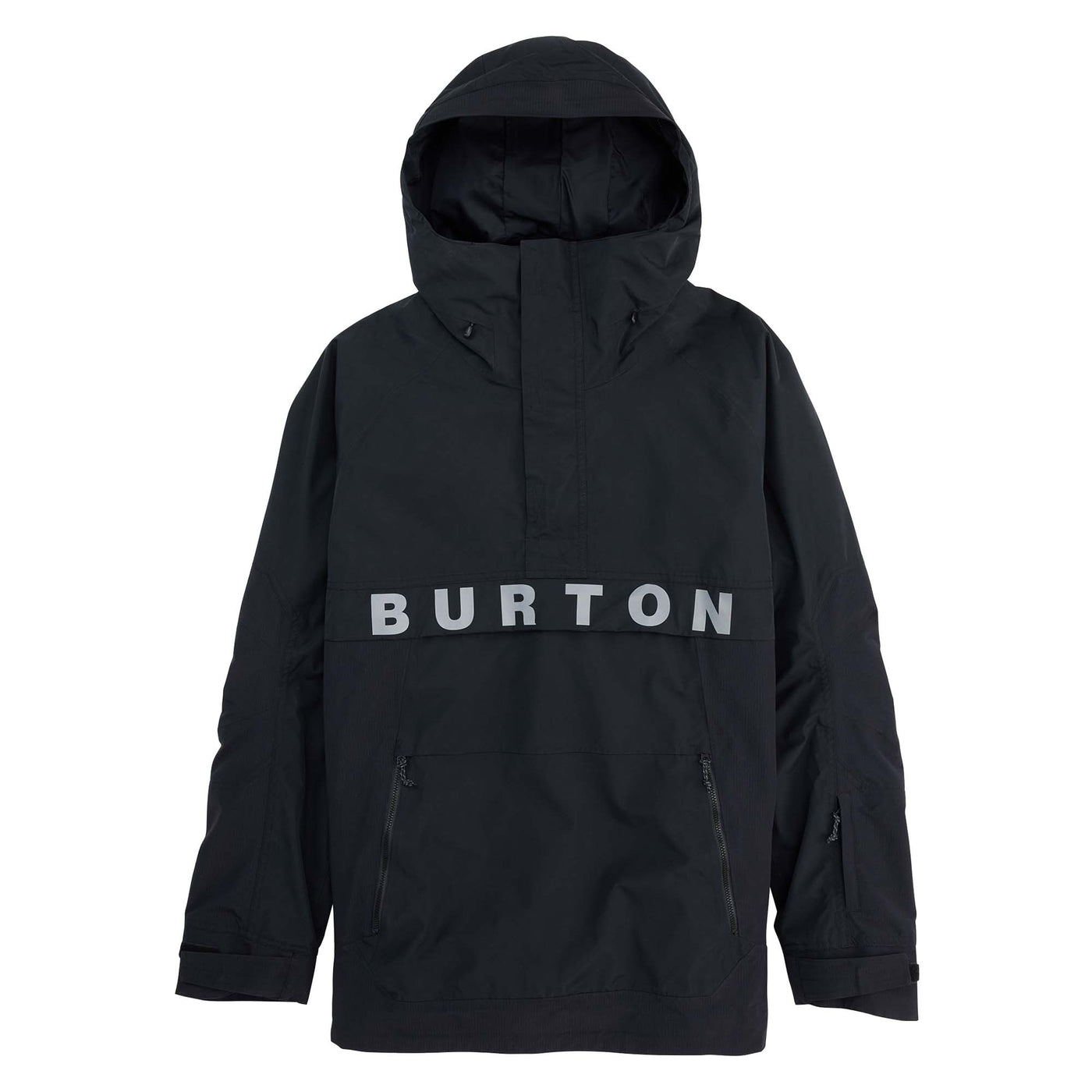 Burton Men's Frostner 2L Anorak Jacket 2025 TRUE BLACK