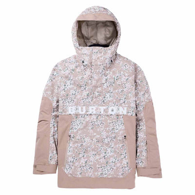 Burton Men's Frostner 2L Anorak Jacket 2025 SNOWFALL CAMO/SUMMIT TAUPE