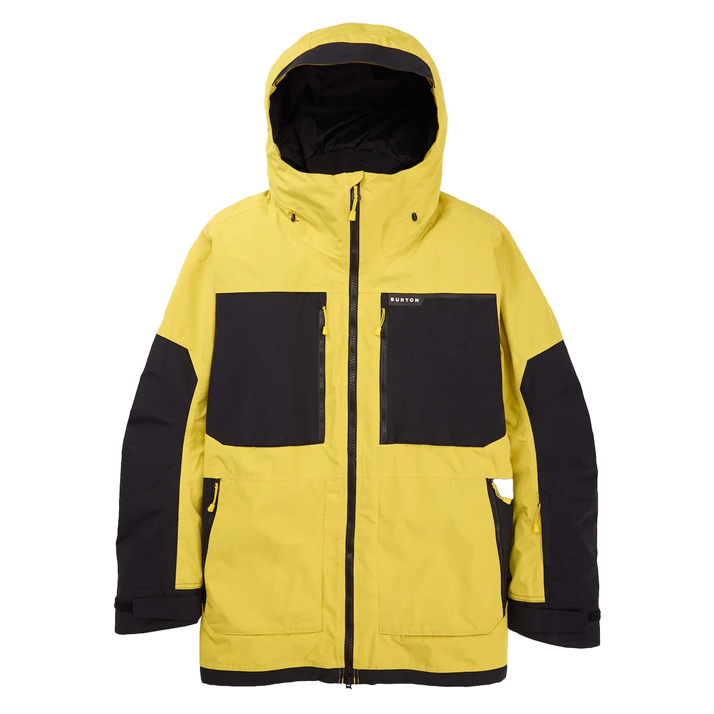 Burton Men's Frostner Jacket 2025 SULFUR/TRUE BLACK