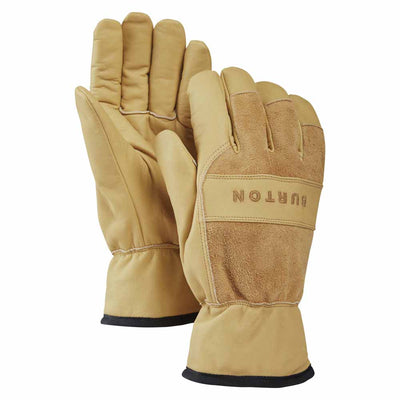 BURTON M'S LIFTY LEATHER GLOVES RAWHIDE