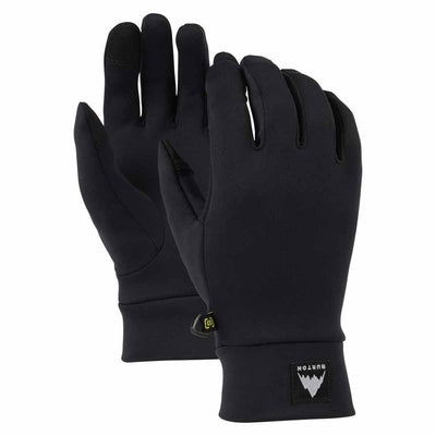 Burton Men's Screen Grab® Glove Liners 2026 A04 TRUE BLACK
