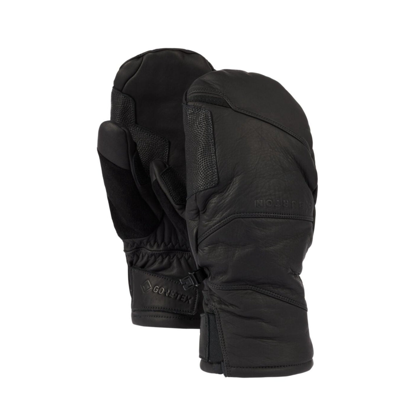 Burton Men's [ak] Clutch GORE-TEX®  Leather Mittens 2025 TRUE BLACK