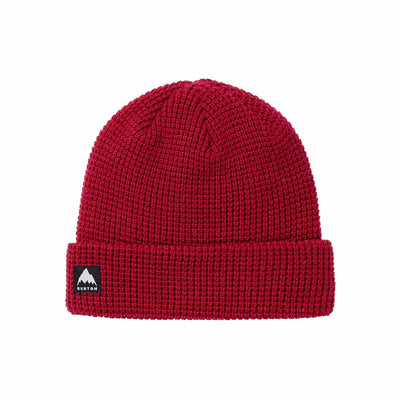 Burton Recycled Waffle Beanie 2025 DEEP RED