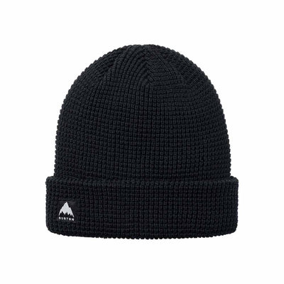 Burton Recycled Waffle Beanie 2025 TRUE BLACK