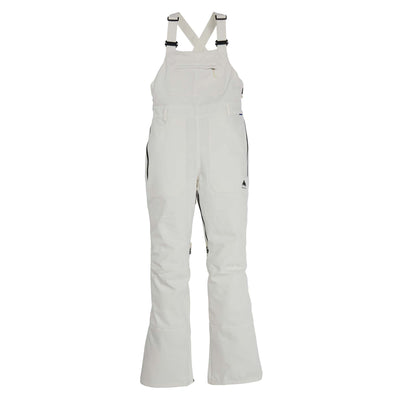 Burton Women's Avalon Stretch Bib Pants 2025 STOUT WHITE