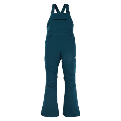 Burton Women's Avalon Stretch Bib Pants 2025 DEEP EMERALD