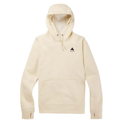 Burton Women's Oak Pullover Hoodie 2025 CREME BRULEE HEATHER