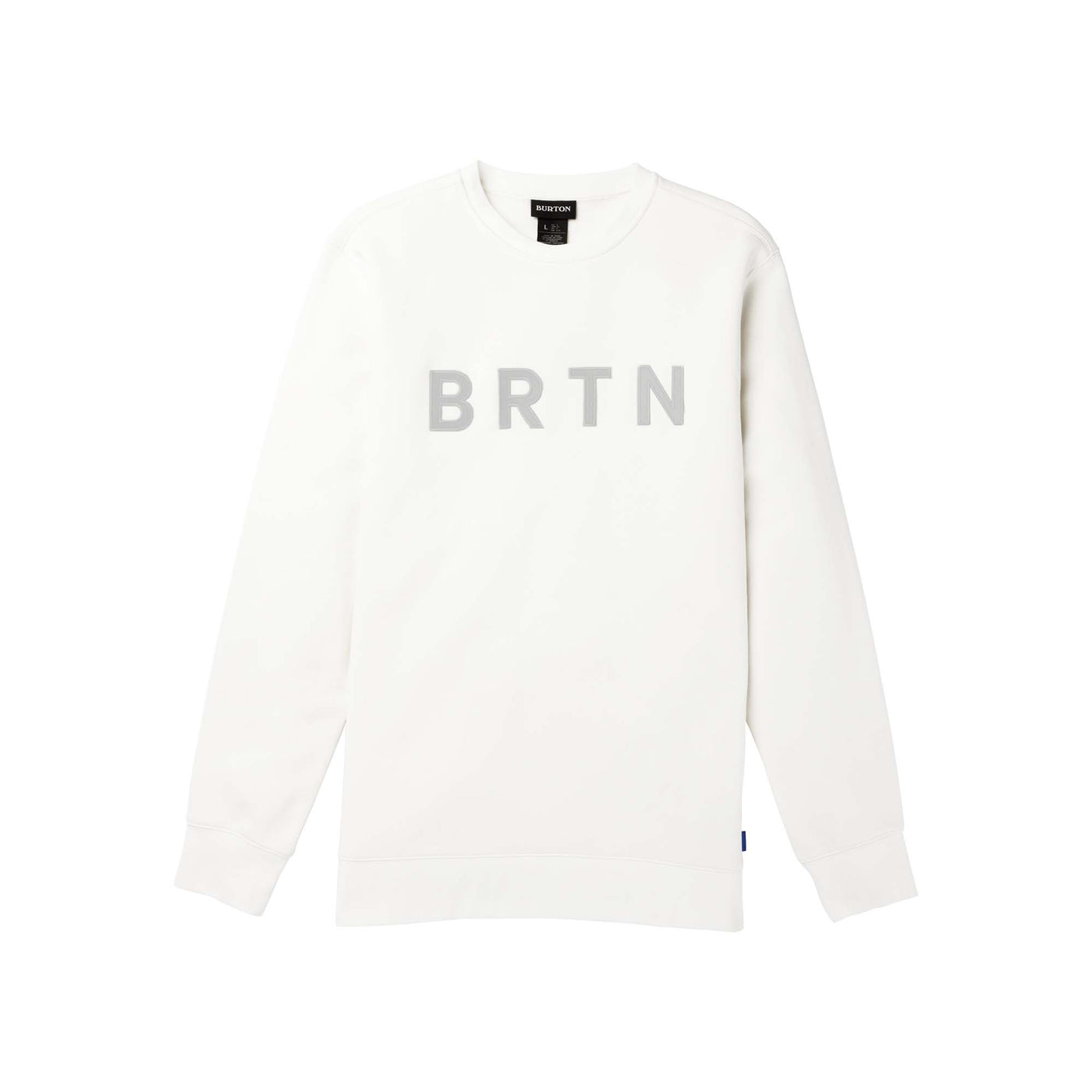 Burton Men's Brtn Fleece Crew 2025 STOUT WHITE