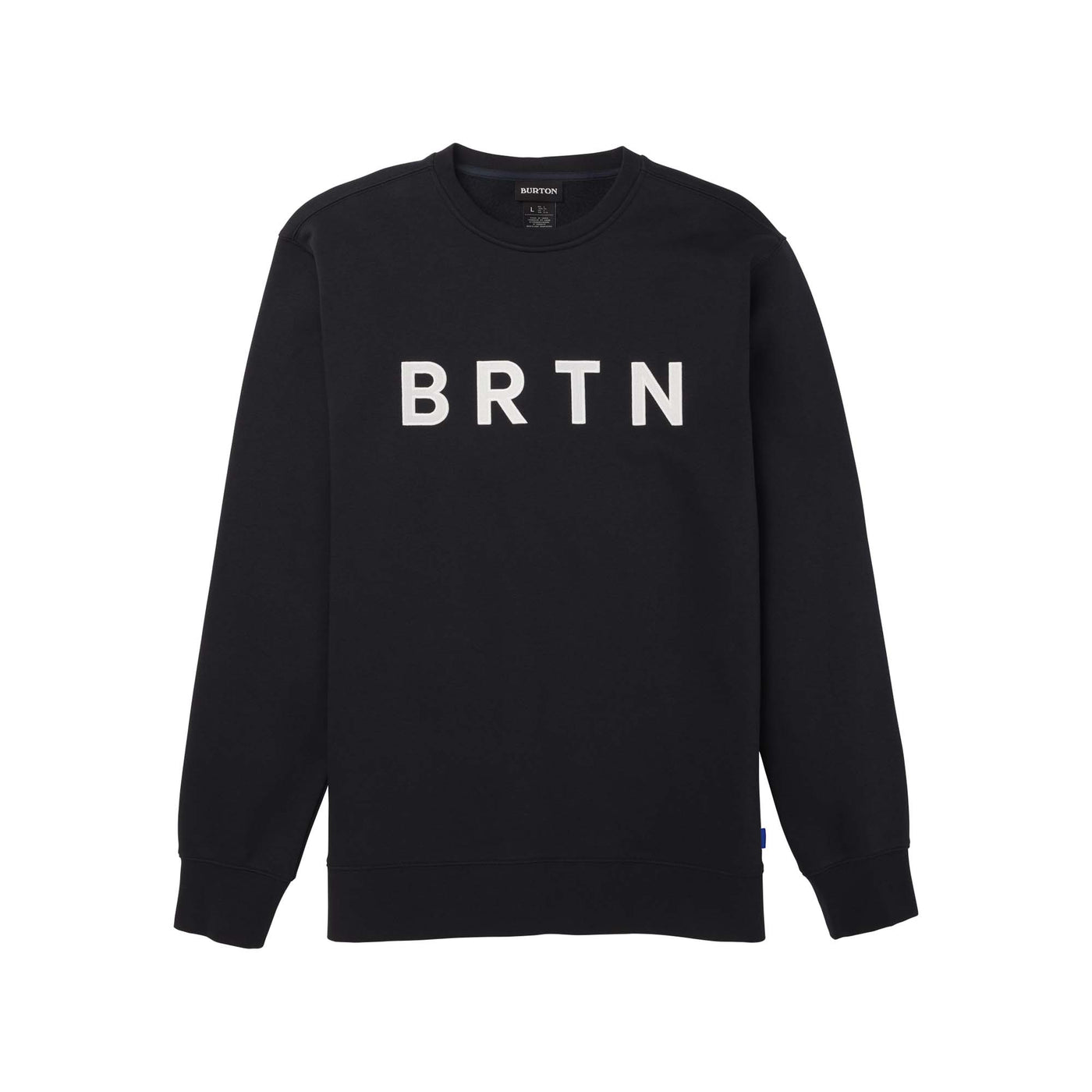 Burton Men's Brtn Fleece Crew 2025 TRUE BLACK