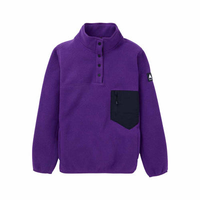 Burton Women's Cinder Fleece Pullover 2025 IMPERIAL PURPLE