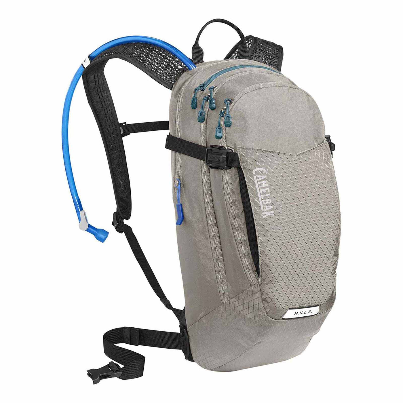 CamelBak M.U.L.E.® 12 100oz Hydration Pack 2025 ALUMINUM/BLACK