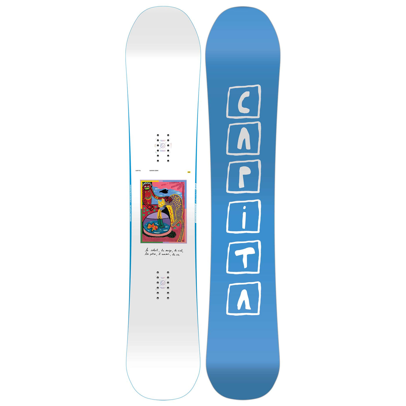 CAPiTA Men's Aeronaut By A.Longo Snowboard 2024 ASSORTED