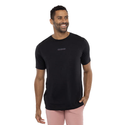 TravisMathew Men's Carnation Coral Tee 2024 BLACK