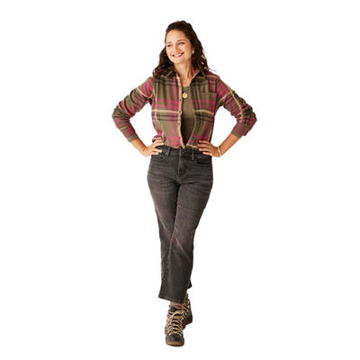 Carve Designs Women's Fairbanks Supersoft Shirt 2025 FIR MULTIPLAID