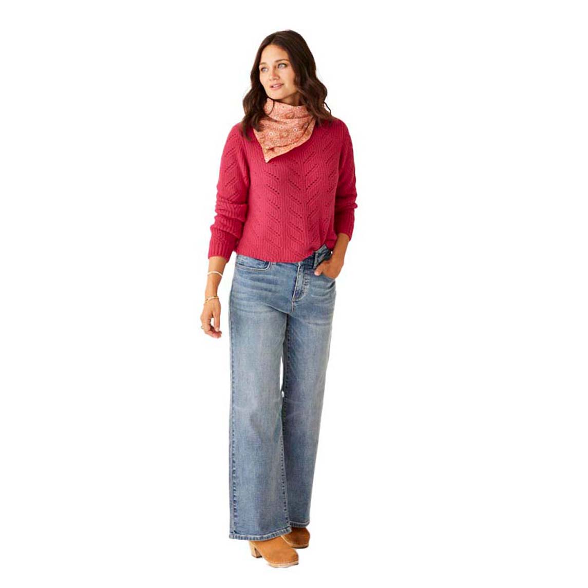 Carve Designs Women's Monroe Sweater 2025 RASPBERRY