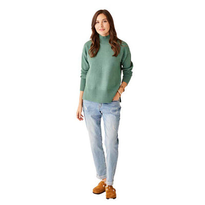 Carve Designs Women's Woodward Sweater 2025 FOREST HEATHER