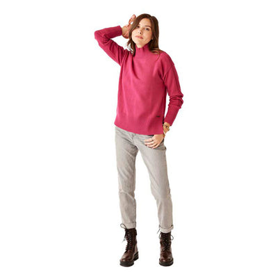 Carve Designs Women's Woodward Sweater 2025 RASPBERRY