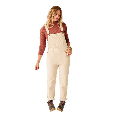 Carve Designs Women's Jason Cord Overalls 2025 CEMENT