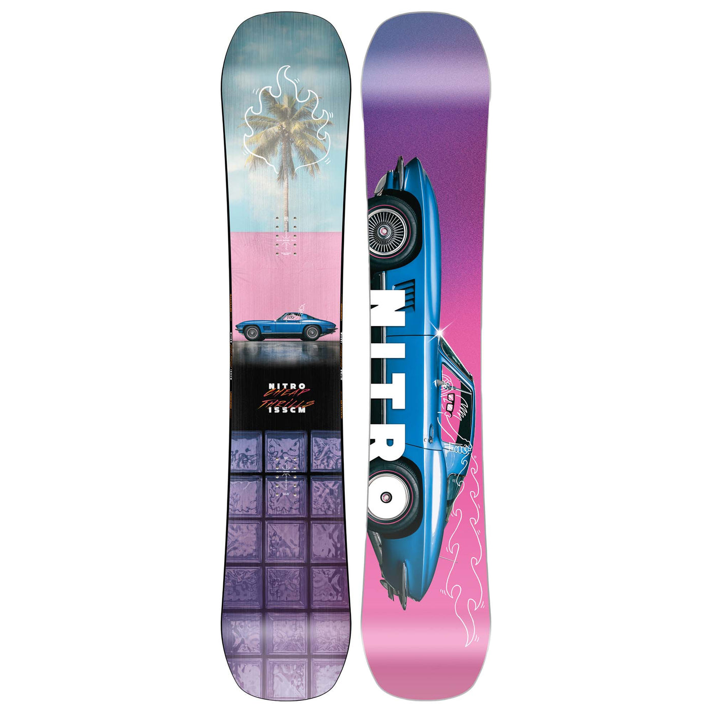 Nitro Men's Cheap Thrills Snowboard 2025 148