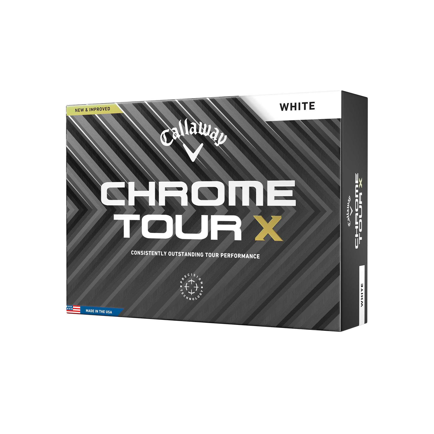 Callaway Chrome Tour X Golf Balls - Dozen 2024 WHITE