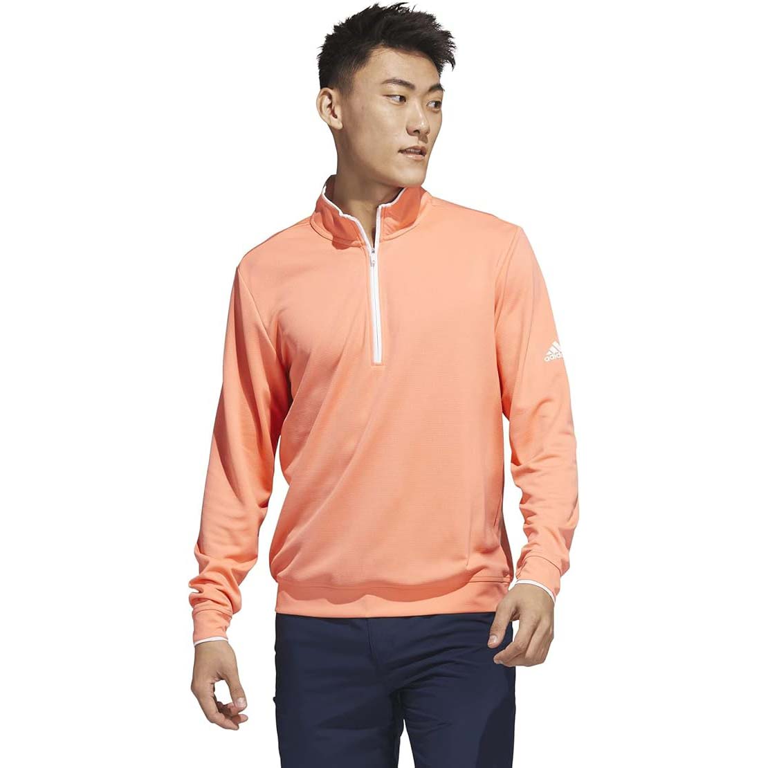 Adidas Men'S Lw Qtr Zip CORAL FUSION