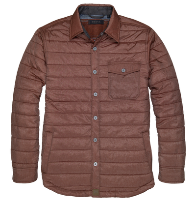 Dakota Grizzly Men's Lucas Shirt Jacket 2024 BRICK