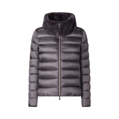 Save The Duck Women's Mei Puffer Jacket 2024 EBONY GREY