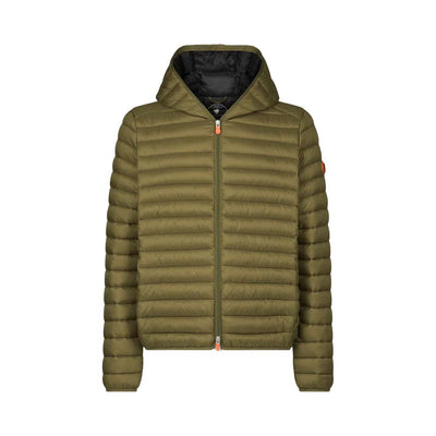 Save The Duck Men's Donald Hooded Puffer Jacket 2024 DUSTY OLIVE