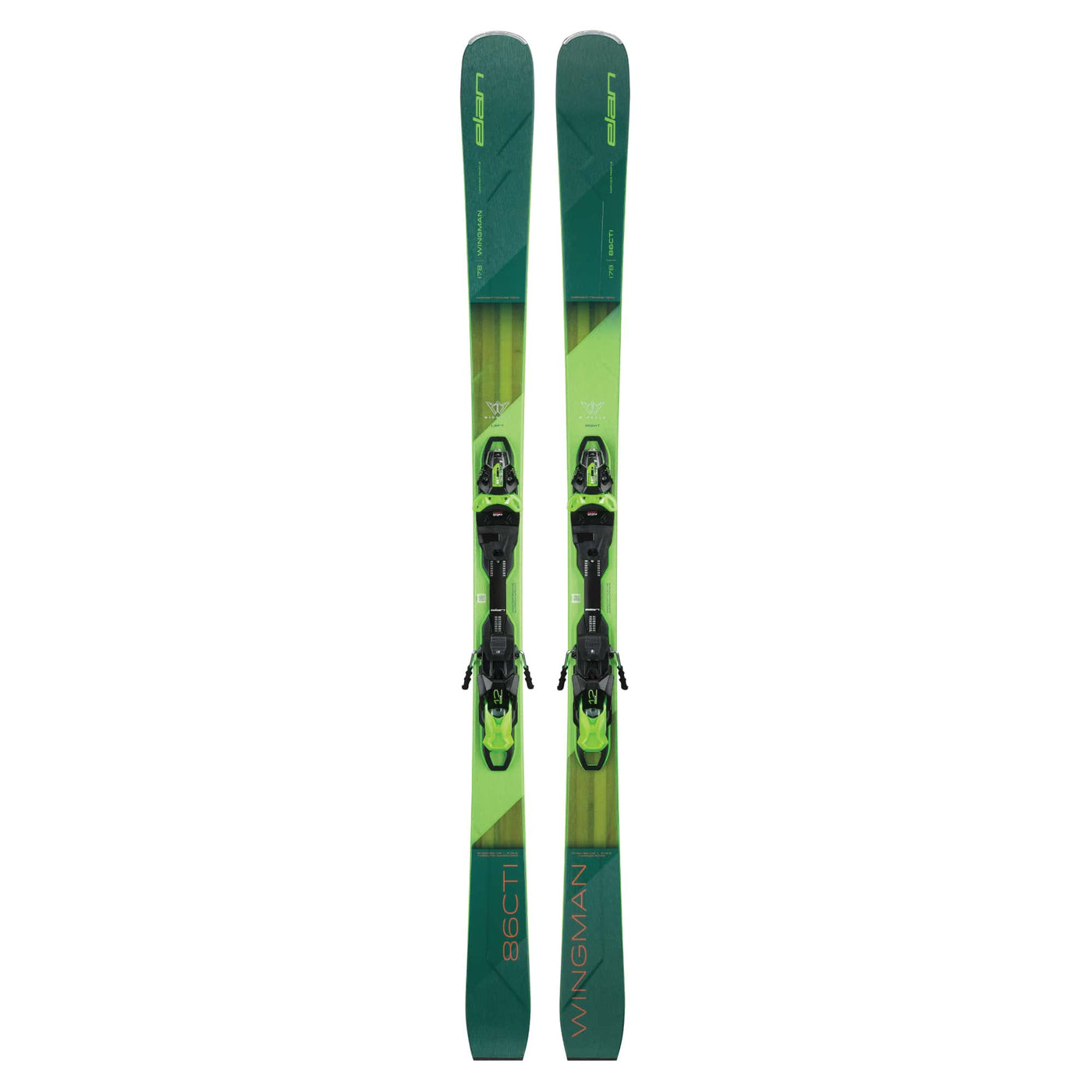 Elan Men's Wingman 86 CTI Skis + FX EMX 12.0 Bindings 2024 