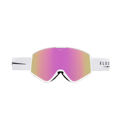 Electric Kleveland Goggle 2025 MATTE WHITE/PINK CHROME