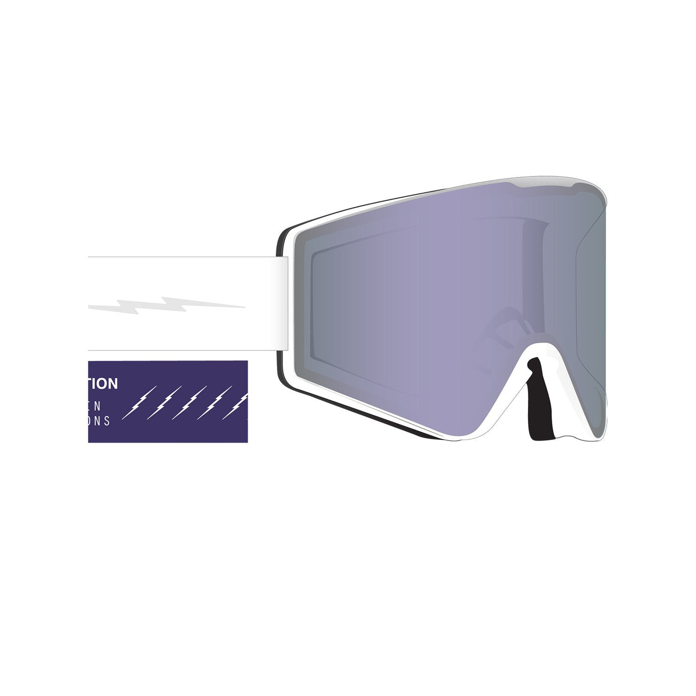 Electric Kleveland II Goggle 2025 MATTE WHITE/COYOTE PURPLE