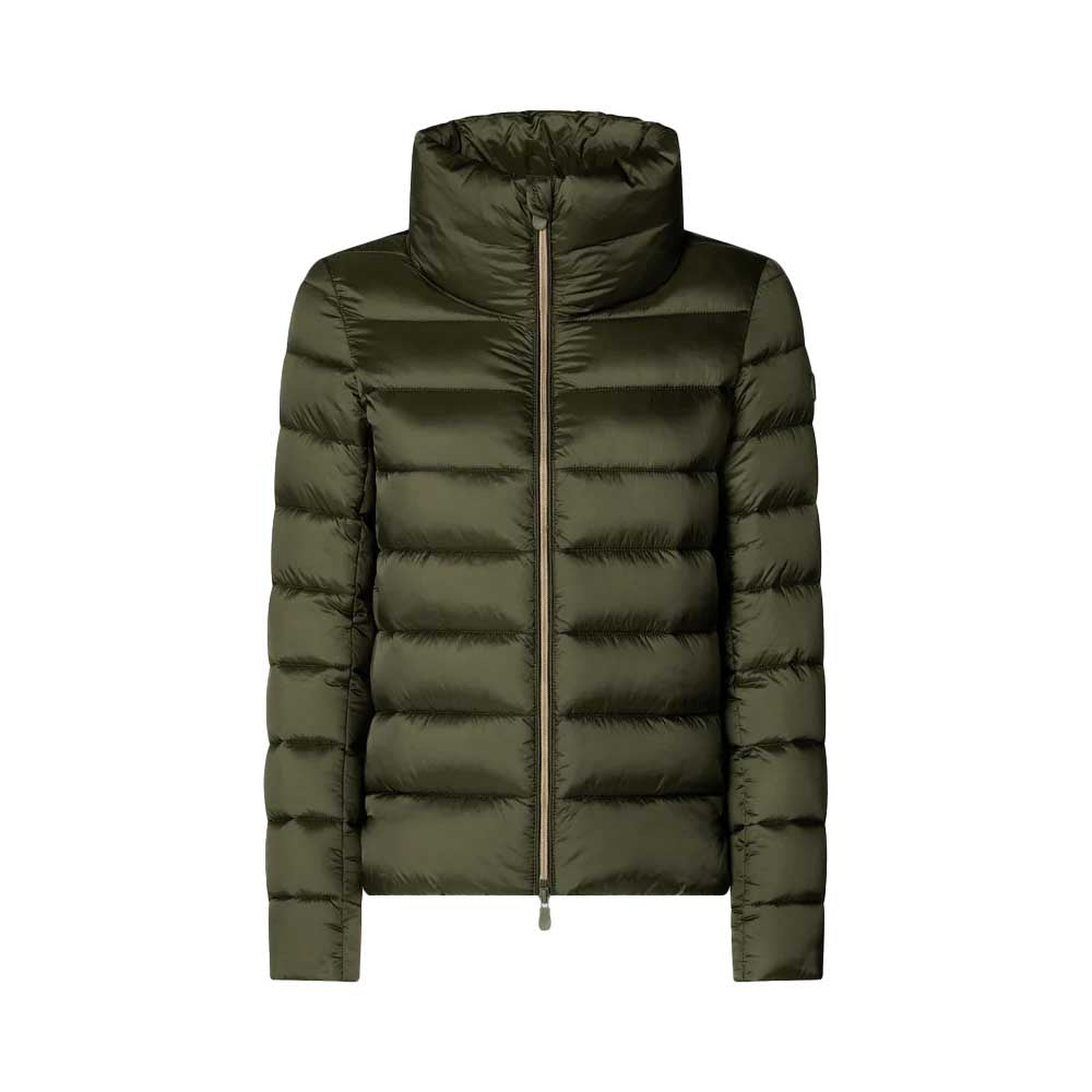 Save The Duck Women's Elsie Puffer Jacket 2024 PINE GREEN