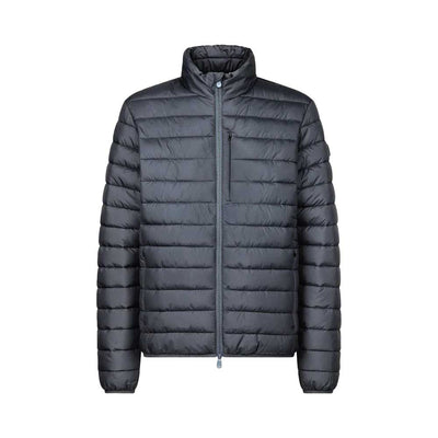 Save The Duck Men's Erion Puffer Jacket 2024 GREY BLACK