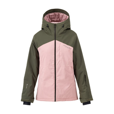 Flylow Women's Freya Jacket 2025 DUSTY IRIS/EVERGREEN