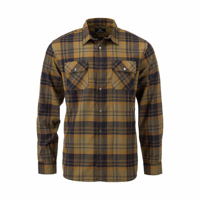 FLY LOW M'S HANDLEBAR TECH FLANNEL RYE/BLACK