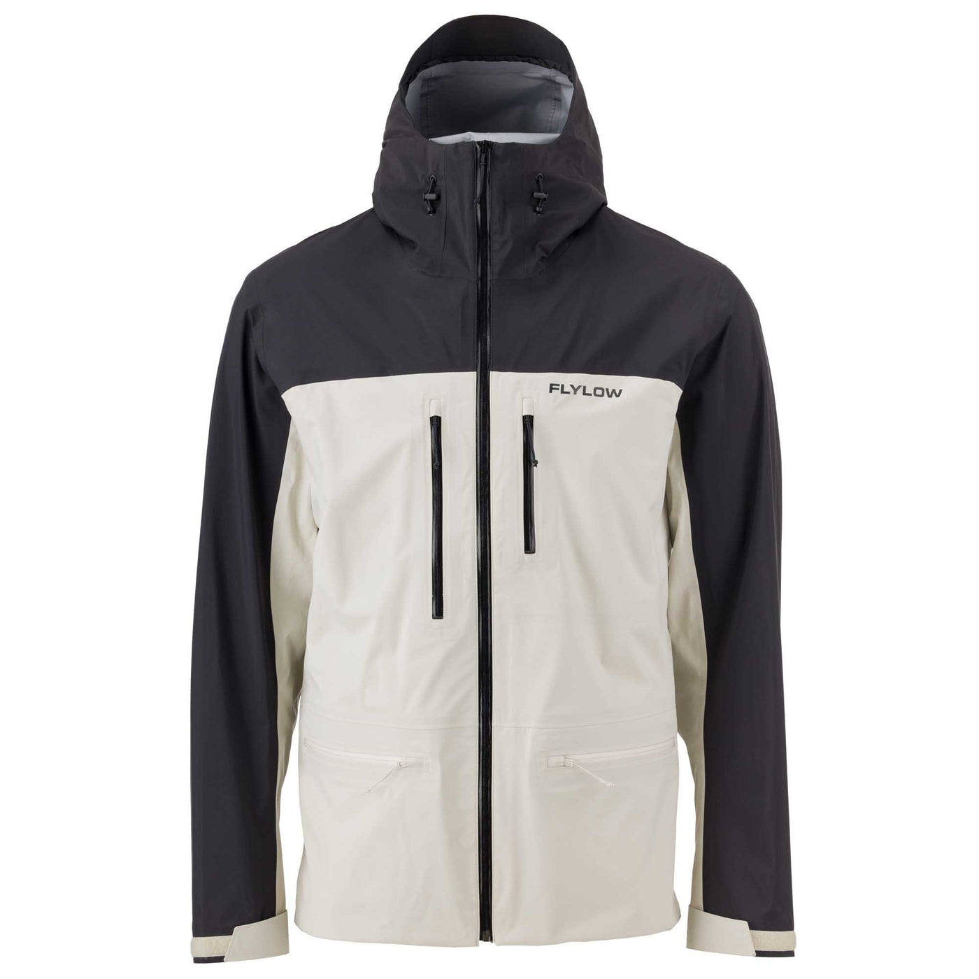 Flylow Men's Kane Jacket 2025 MARBLE/BLACK