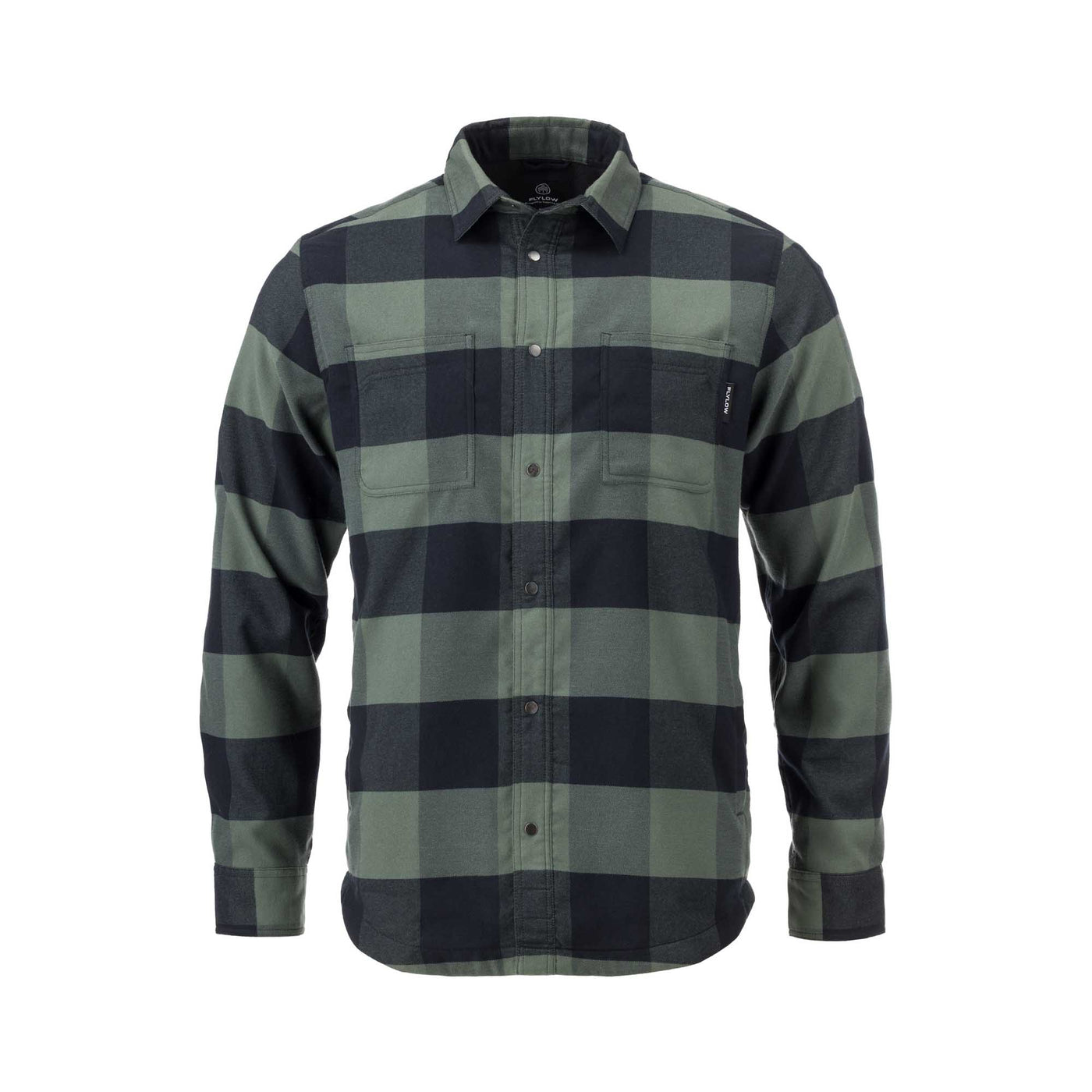 Flylow Men's Lassen Fleece Lined Flannel 2025 GROVE