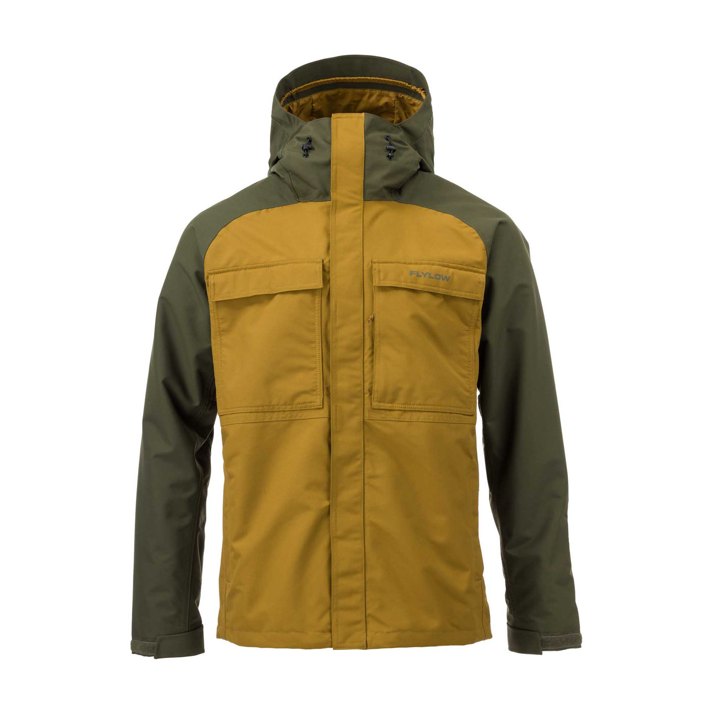 FLY LOW M'S PATROL JACKET 293 Rye Evergreen